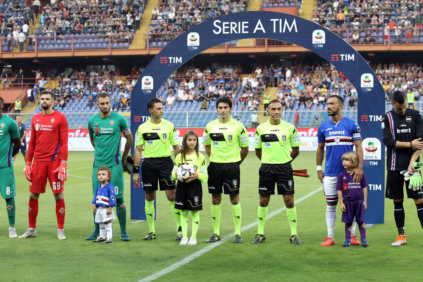 Serie A, Sampdoria-Fiorentina 1-1 | Il fotoracconto