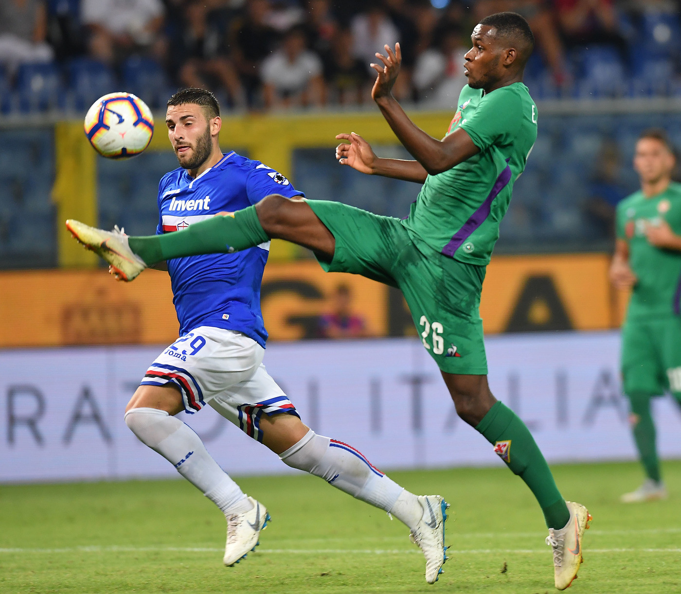 Simeone-Caprari, tra Sampdoria e Fiorentina finisce 1-1