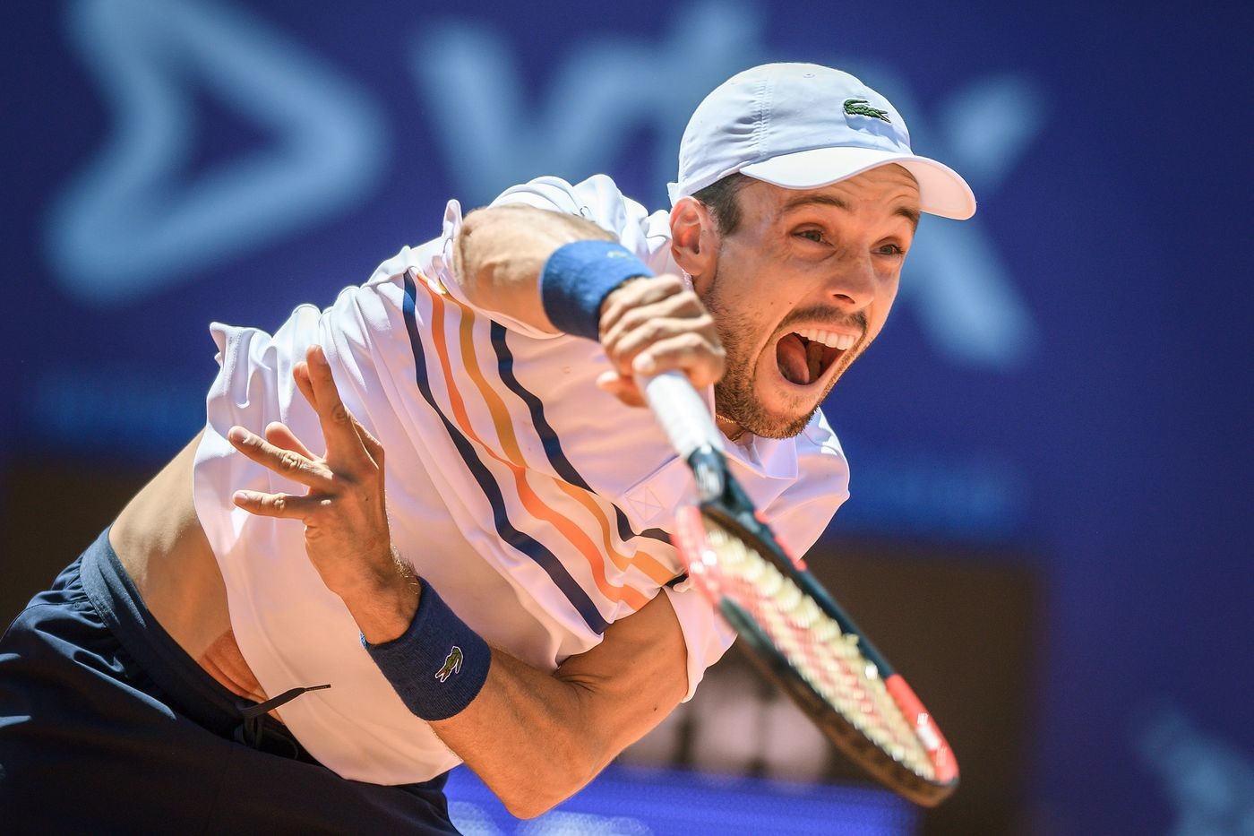Tennis, a San Pietroburgo fuori Fognini, va avanti Berrettini