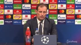 Champions Valencia-Juve, Allegri: “Fino a quando c’era da giocare a calcio l’abbiamo fatto bene”