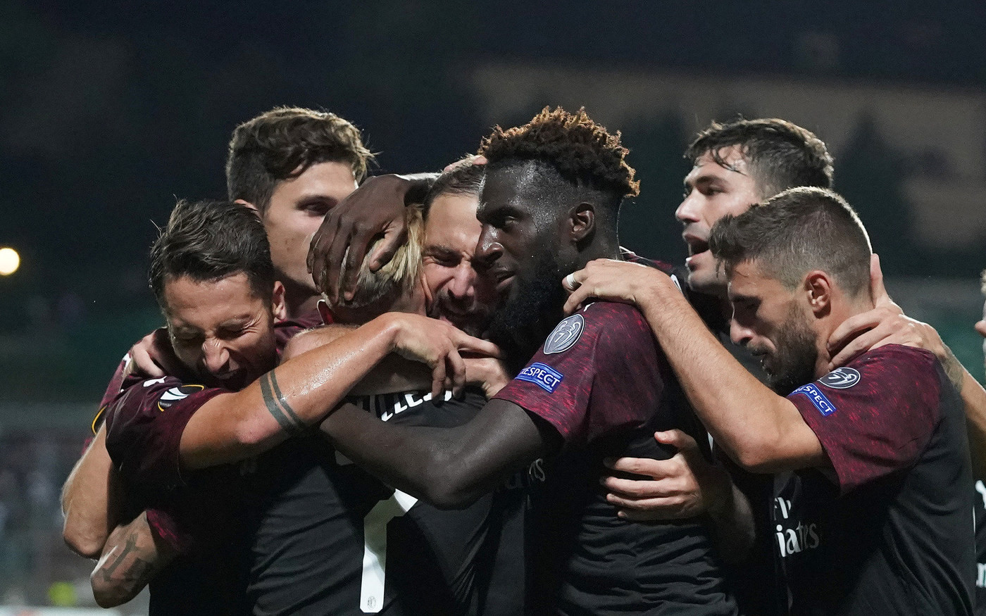 Europa League, basta Higuain al Milan. Con la cenerentola Dudelange finisce 1-0