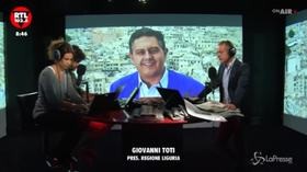 Ponte Morandi, Toti: “In massimo 15 mesi si può ricostruire”