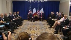 Trump e Macron, colloqui su Iran e Russia