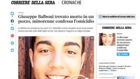Sedicenne morto nel bolognese, l’amico confessa l’omicidio