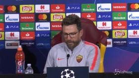 Champions, Di Francesco: “Grande vittoria nel derby, ora serve equilibrio e continuità”