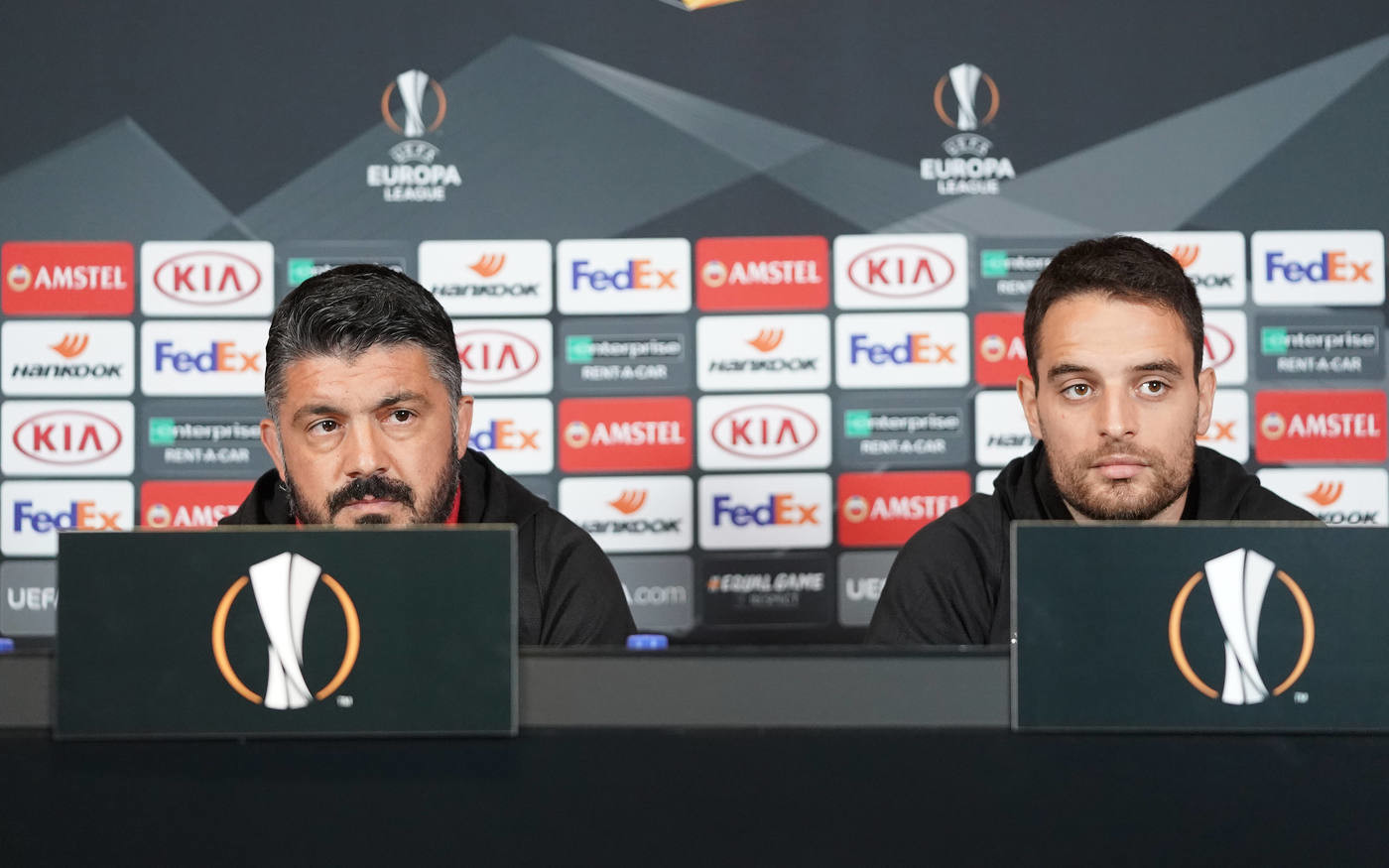 Europa League, Gattuso: “Ritorno di Ibra? Chiedete alla società”