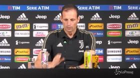 Allegri: “Ronaldo concentrato sul campo. Fiorentina? Non intendevo insultare”