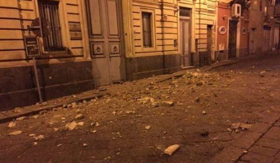 Catania, forte scossa di terremoto: magnitudo 4,8. Nessun ferito