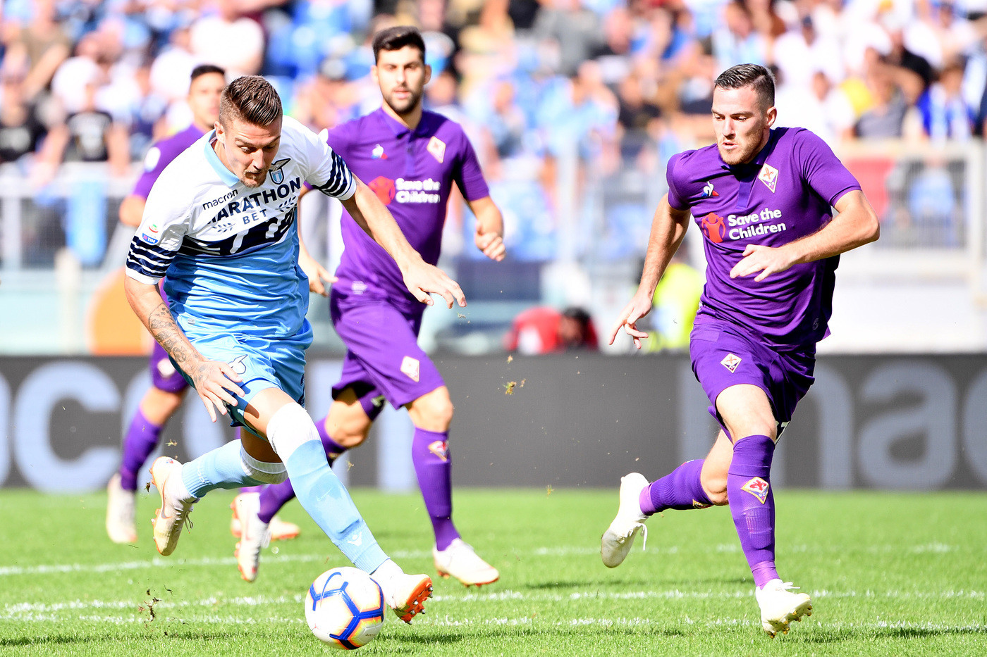 Serie A, Lazio-Fiorentina 1-0 | Il fotoracconto