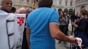 Crollo Ponte: sfollati manifestano a Genova: “Divisi in due, come Berlino”