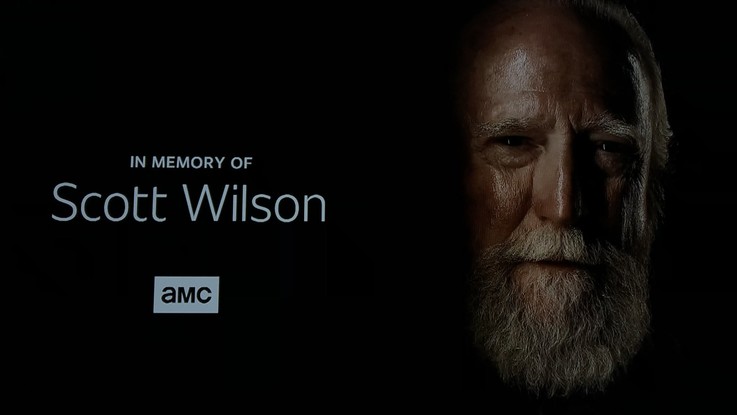 Addio a Scott Wilson, Walking Dead dedica la prima puntata della stagione 9 al suo Hershel