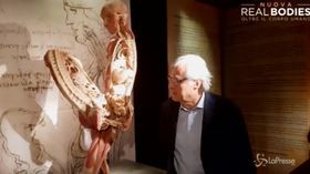 Milano, Sgarbi difende la figura in Orgasmo di Leonardo da Vinci