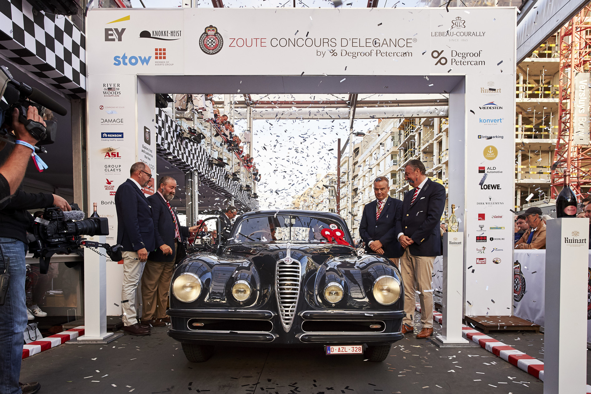 Alfa Romeo, best in show in Belgio