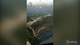 Alluvione nel cagliaritano: le immagini dall’alto