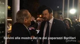 Salvini al Maxxi di Roma rimane bloccato in ascensore