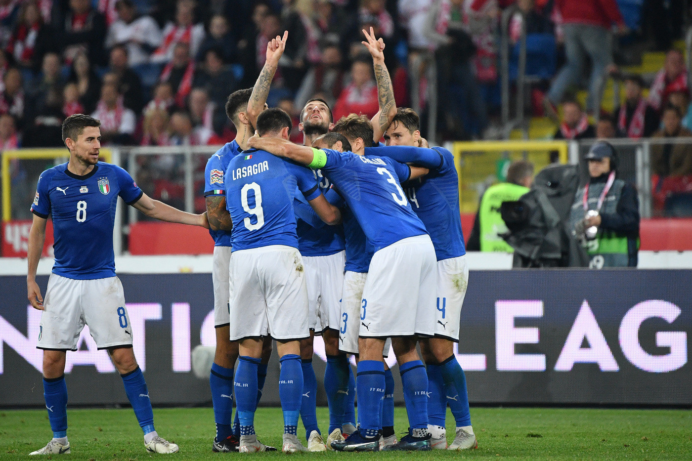 Nations League, Italia vince ed è salva: Biraghi stende la Polonia