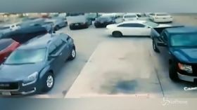 Texas, gli rubano il parcheggio, lui picchia una donna
