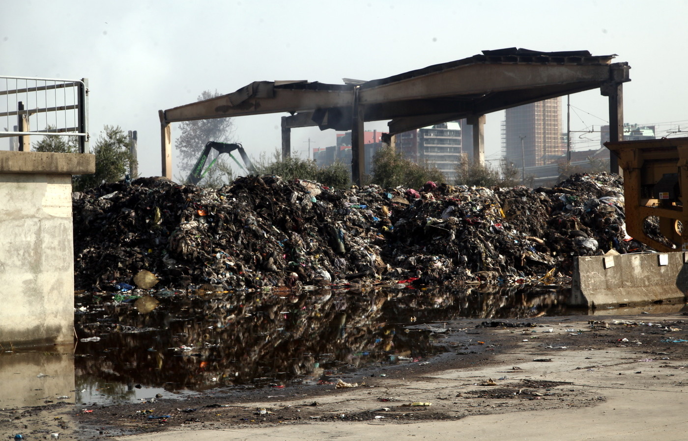 milano incendio diossine