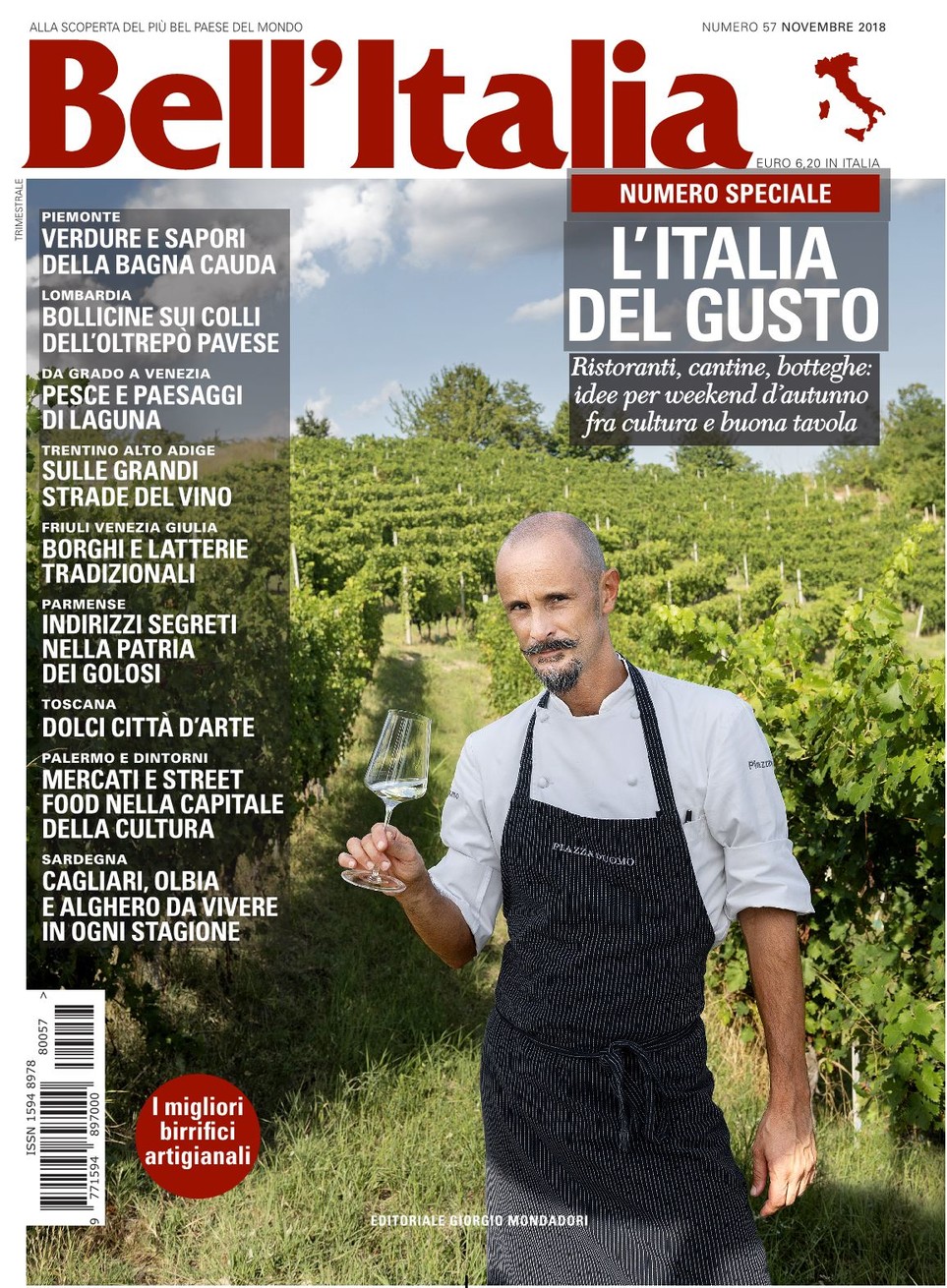 Bell’Italia, torna in edicola ‘L’Italia del Gusto’