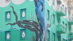 A Roma il murales che assorbe l’inquinamento