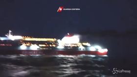 Paura a bordo del traghetto per Livorno: incendio nel locale motori