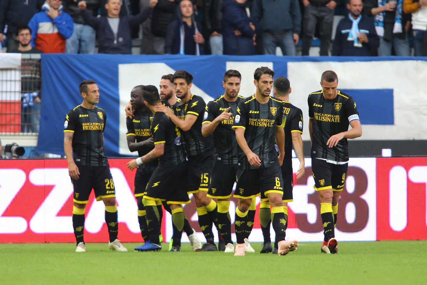 Serie A, primo sorriso per il Frosinone: Spal crolla 3-0 in casa