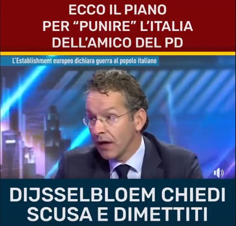 M5S, video a Dijsselbloem ‘alterato’. Pd all’attacco: “Falsari”. La difesa: “Nessuna manipolazione”
