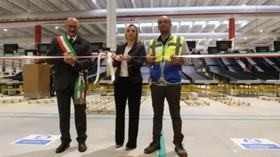 Amazon inaugura mega centro di smistamento nel bergamasco