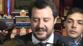 Dl Sicurezza, Salvini: “Vertice con Conte e Di Maio? No, stasera rigatoni e Champions”