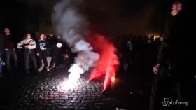 Roma, studenti del Virgilio in corteo contro il blitz della polizia