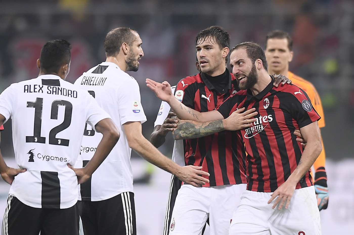 Serie A, le pagelle di Milan-Juve: Ronaldo top, Higuain flop