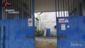 Discarica abusiva in un capannone di Cinisello Balsamo