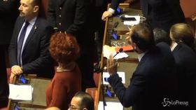 Dl Genova, il Senato osserva un minuto di silenzio dopo il sì al decreto