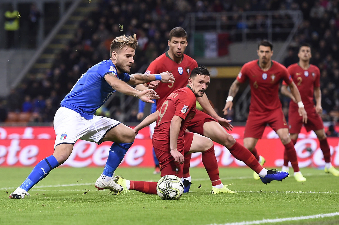Nations League: pagelle Italia-Portogallo 0-0, Immobile flop