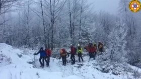 Udine: il recupero di 3 alpinisti bloccati sulla Cima Strugova