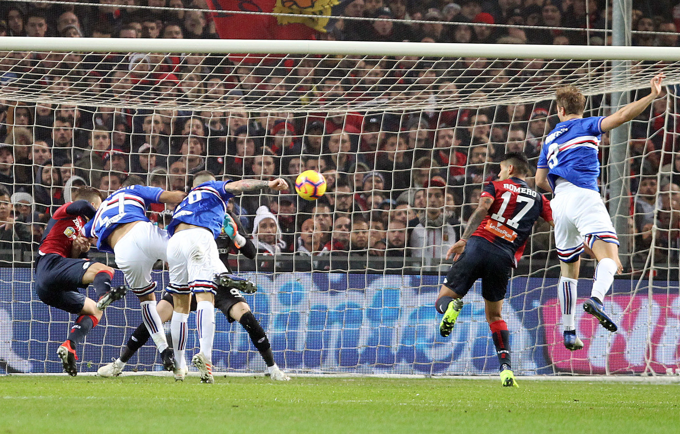 Serie A, Genoa-Sampdoria 1-1 | Il fotoracconto