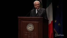 Torino, Mattarella: “Non c’è piena libertà senza quella di acquisire conoscenza”