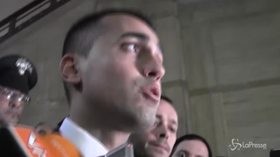 Di Maio: “Il calo del Pil è colpa del governo Gentiloni”