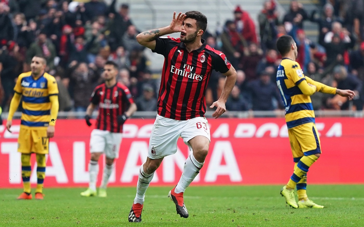 Serie A, Milan-Parma 2-1 | Il fotoracconto