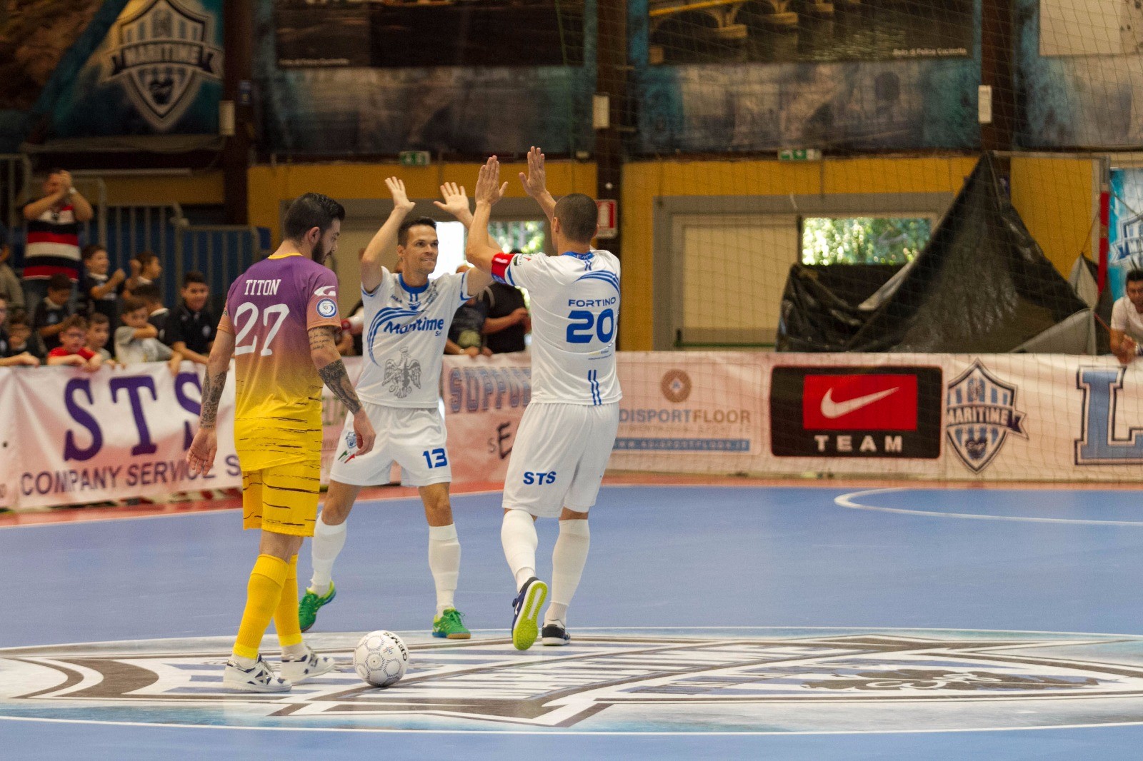 Calcio a 5, Serie A: Maritime-Pesaro: sfida per il primato su LaPresse