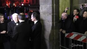 Milano, l’arrivo di Sergio Mattarella al Teatro alla Scala