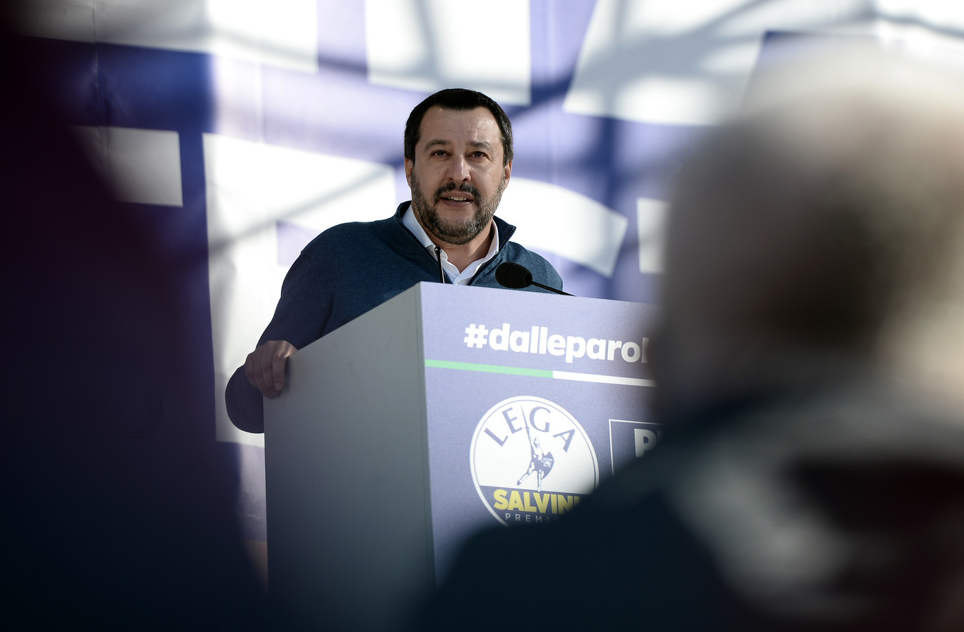Lega, da Pontida a Roma: 80mila in piazza. E Salvini cita Luther King e De Gasperi
