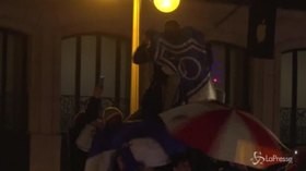 Copa Libertadores, la grande festa dei tifosi del River a Buenos Aires