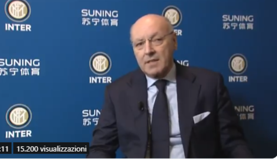 Inter, Marotta è il nuovo ad: “Iniziamo un percorso vincente”