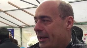 Zingaretti da Genova: “Questo governo non ce la fa, il Pd sia l’alternativa “