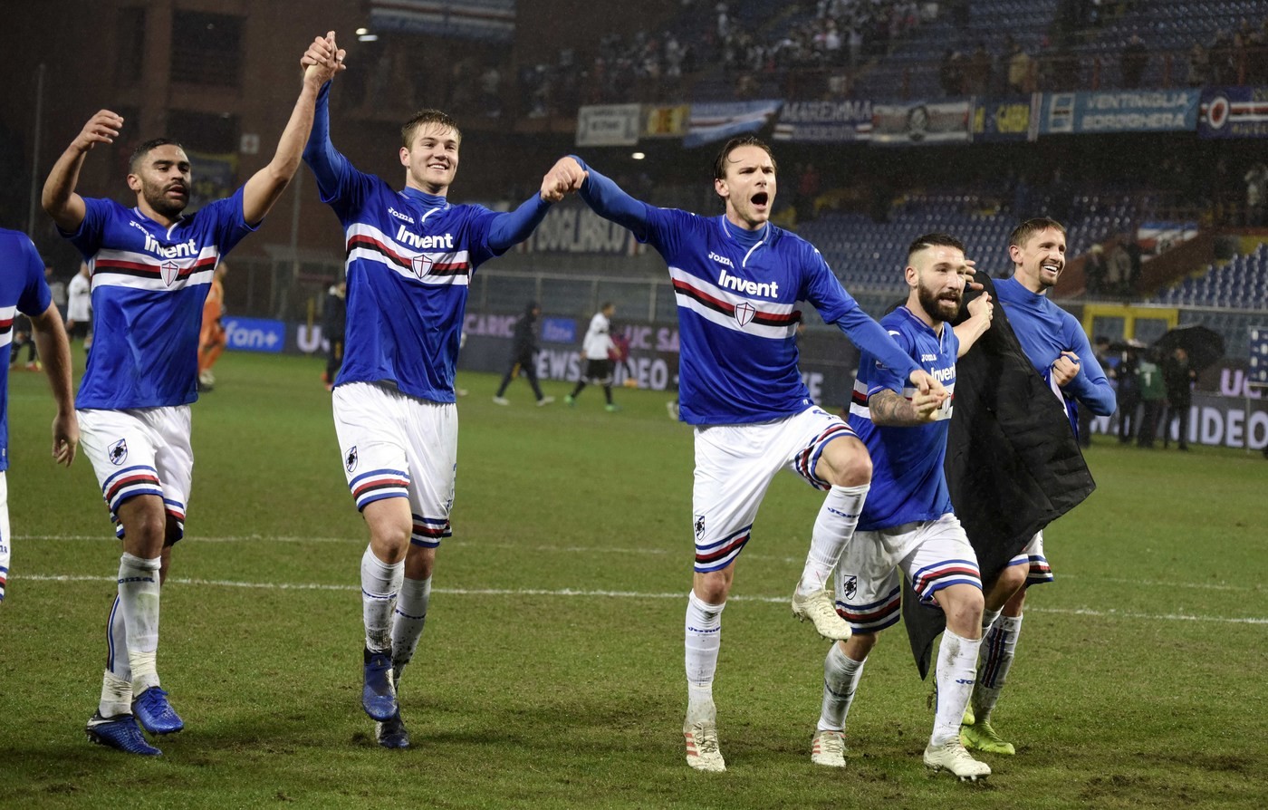 Serie A, Caprari-Quagliarella: Sampdoria batte Parma e vede Europa