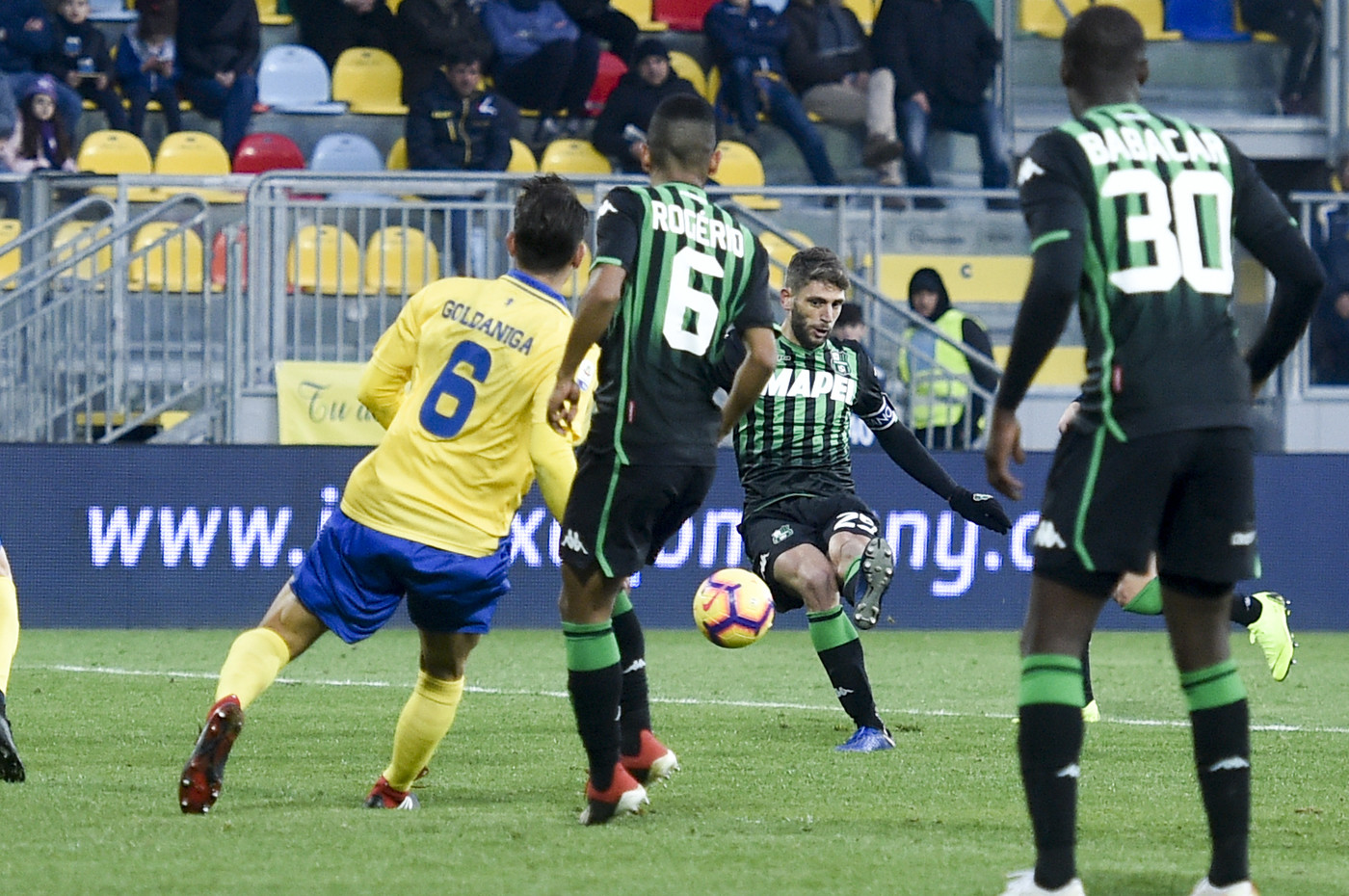 Serie A, Frosinone-Sassuolo 0-2 | Il fotoracconto