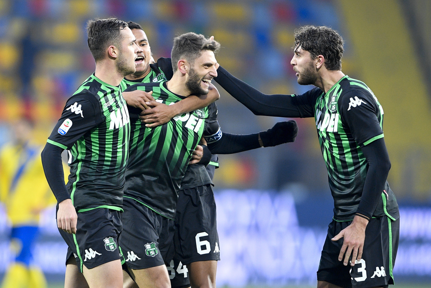 Serie A, Sassuolo passa a Frosinone: Berardi torna al gol
