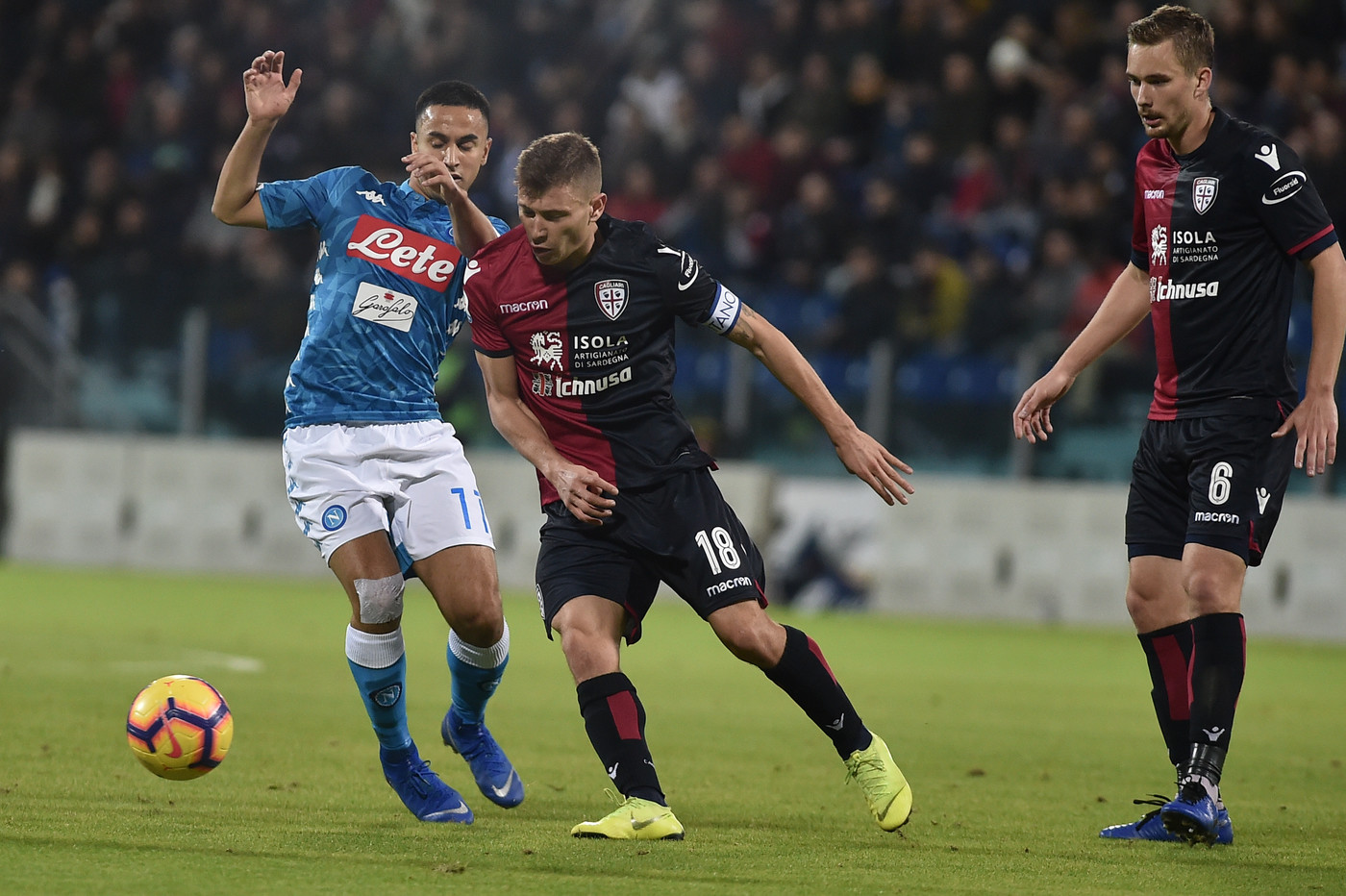 Serie A, Cagliari-Napoli 0-1 | Il fotoracconto