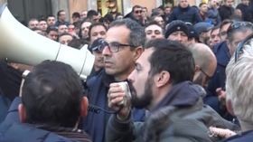 Roma, la rabbia degli Ncc contro il governo: “Vergogna, vergogna”